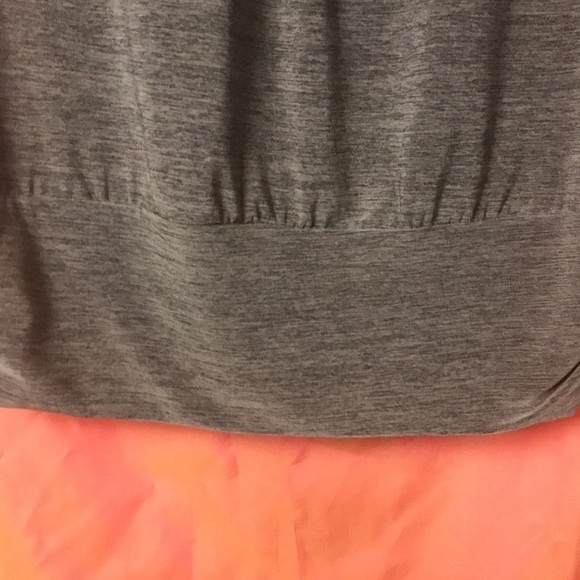 AB Studio Women’s Tunic Top Brown Size M Short Sleeves Banded Waist Stretchy - Picture 3 of 11